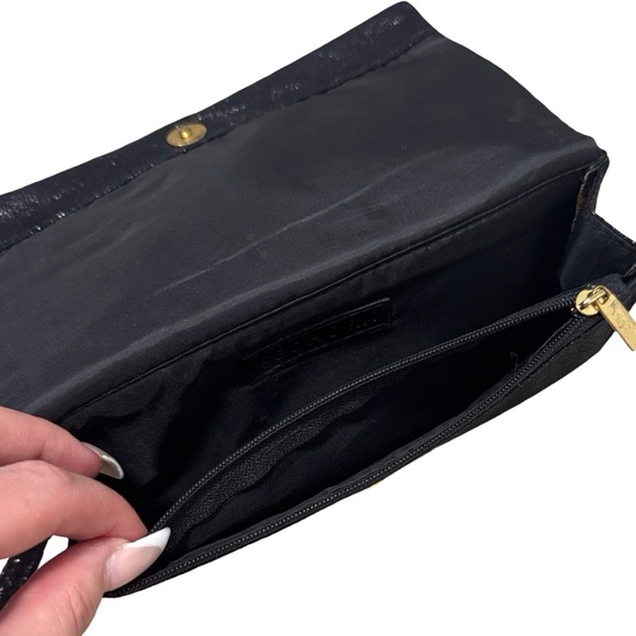 Sephora Black Glitter Wristlet & “Scorpio” Zodiac Pouch Set - Picture 6 of 7